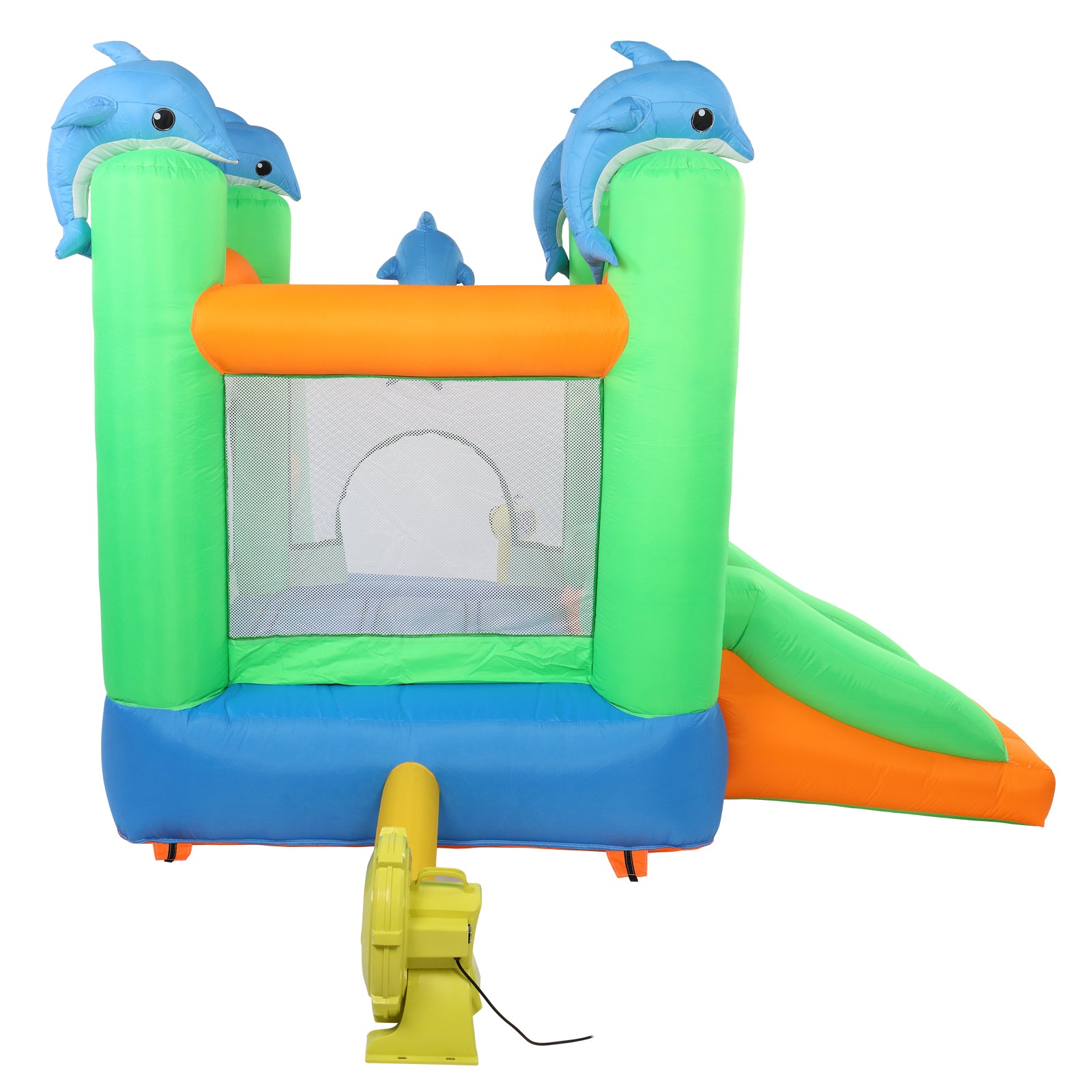 Inflatable Bouncing Castle with Pool, Water Gun and Slide - TOYSHIP