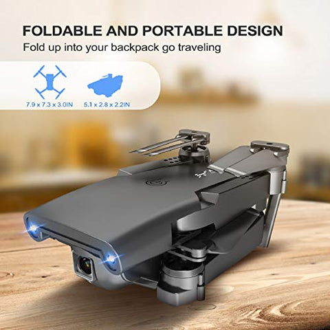 TOYSHIP's Foldable Drone with 720P HD Camera