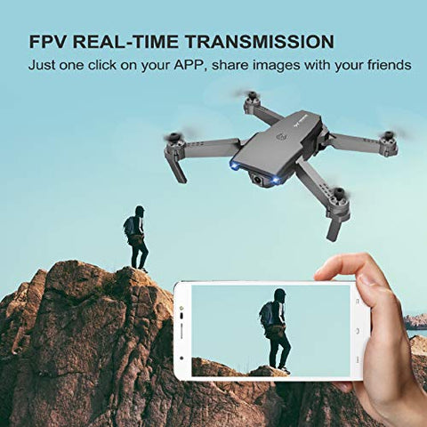 TOYSHIP's Foldable Drone with 720P HD Camera