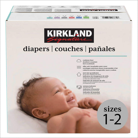 Kirkland Signature Diapers Sizes 1-2 - TOYSHIP