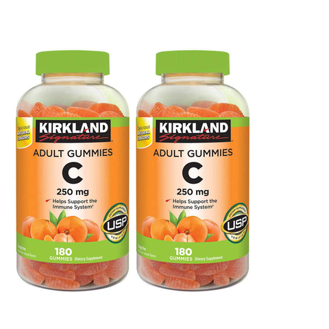 Kirkland Signature Vitamin C 250 mg., 360 Adult Gummies - TOYSHIP