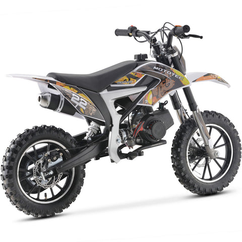 MotoTec Demon 50cc 2-Stroke Kids Gas Dirt Bike - TOYSHIP