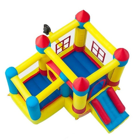 Thick Oxford Cloth Inflatable Bounce House Castle Ball Pit Jumper Kids Play Castle Multicolor - TOYSHIP