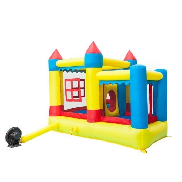 Thick Oxford Cloth Inflatable Bounce House Castle Ball Pit Jumper Kids Play Castle Multicolor