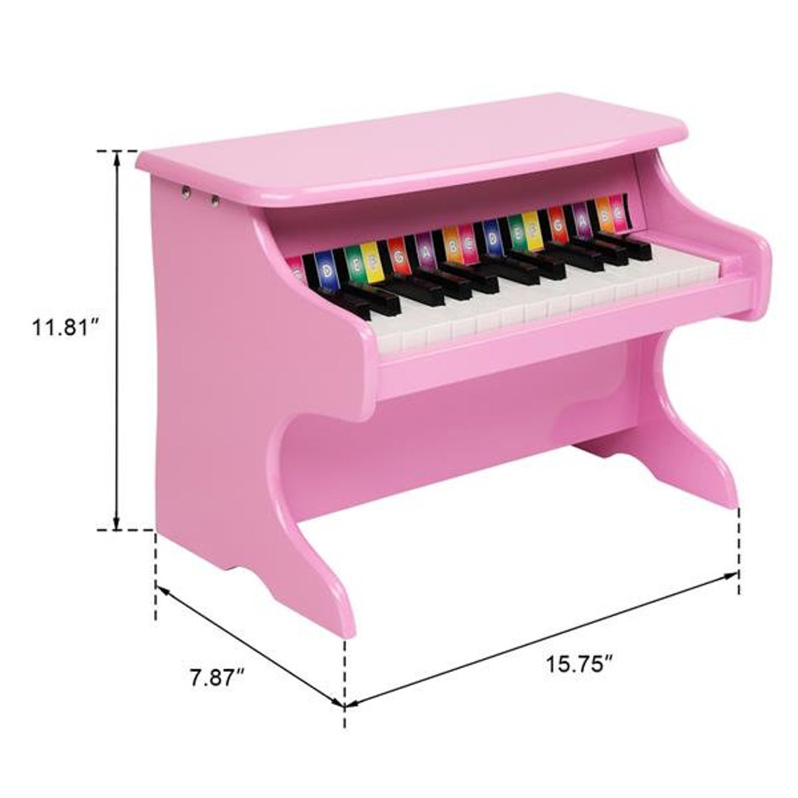 25-key Children's Wooden Piano - TOYSHIP