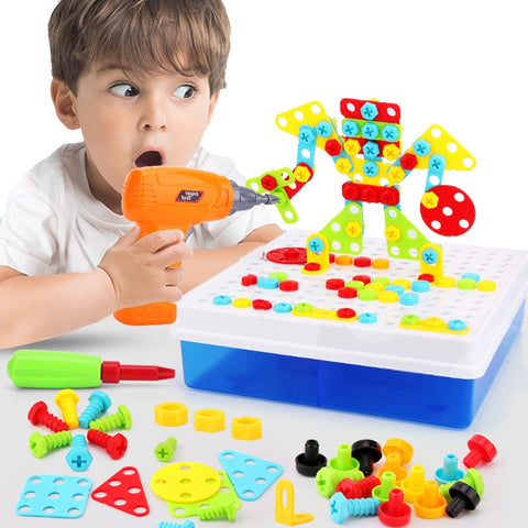 Kids Screwing Blocks Toys - TOYSHIP