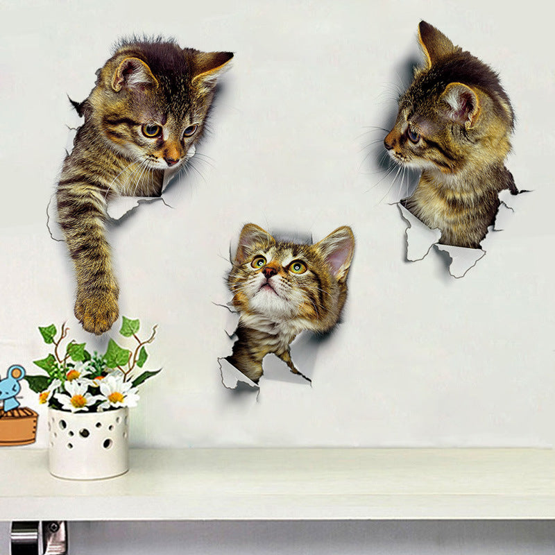 Cute Cat Wall Sticker [BUY 2 GET 1 FREE] - TOYSHIP