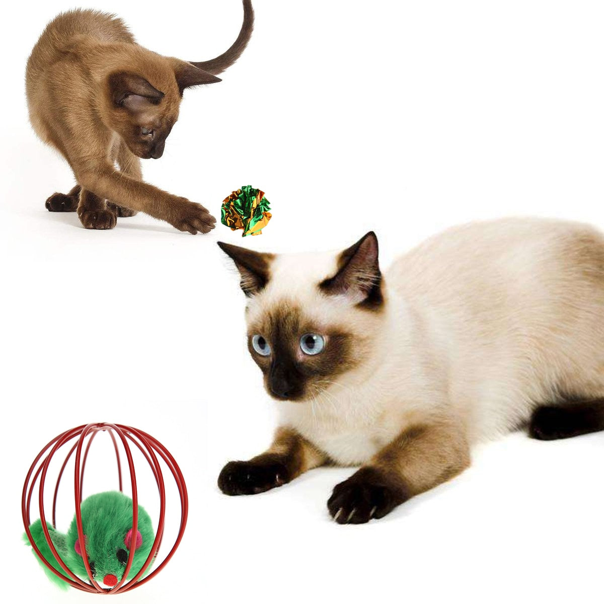 TOYSHIP's 11-Pack Assorted Cat Toys Collection