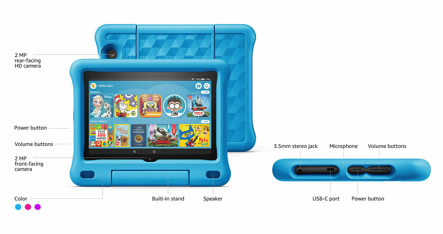 NEW Fire HD 8 Kids Edition tablet 32GB - TOYSHIP