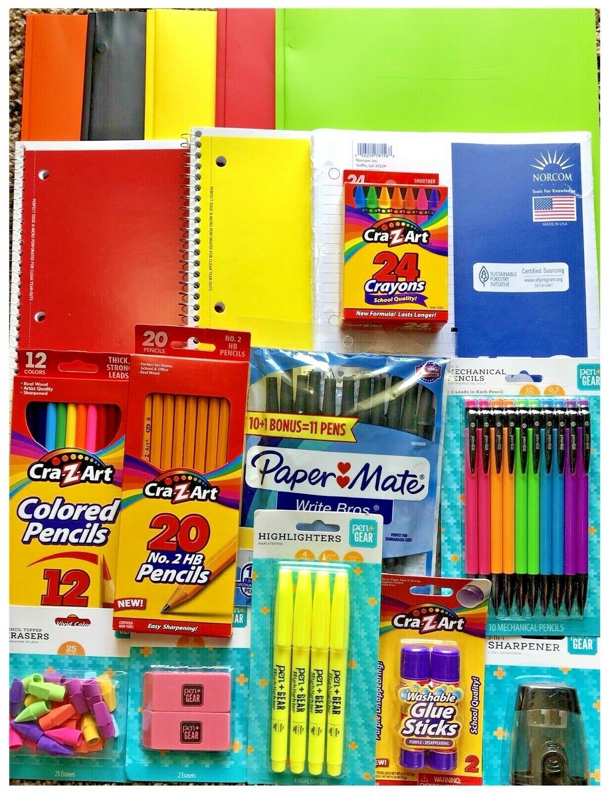 Back To School Supplies Essentials Bundle Pack - TOYSHIP