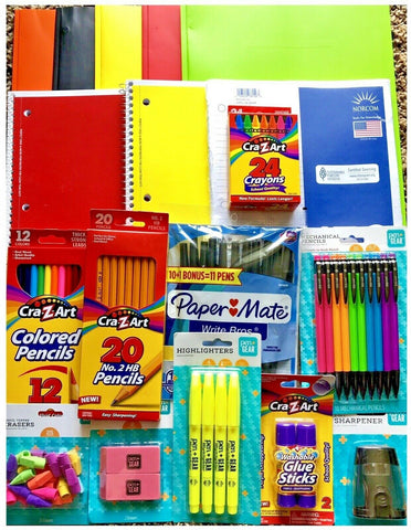 Back To School Supplies Essentials Bundle Pack