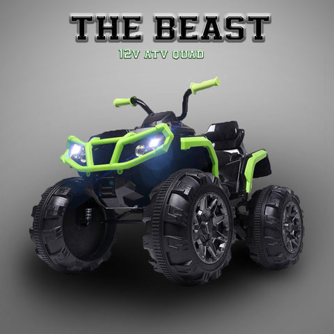 The Beast - 12V Kids Electric 4-Wheeler ATV Quad Ride On Car Toy
